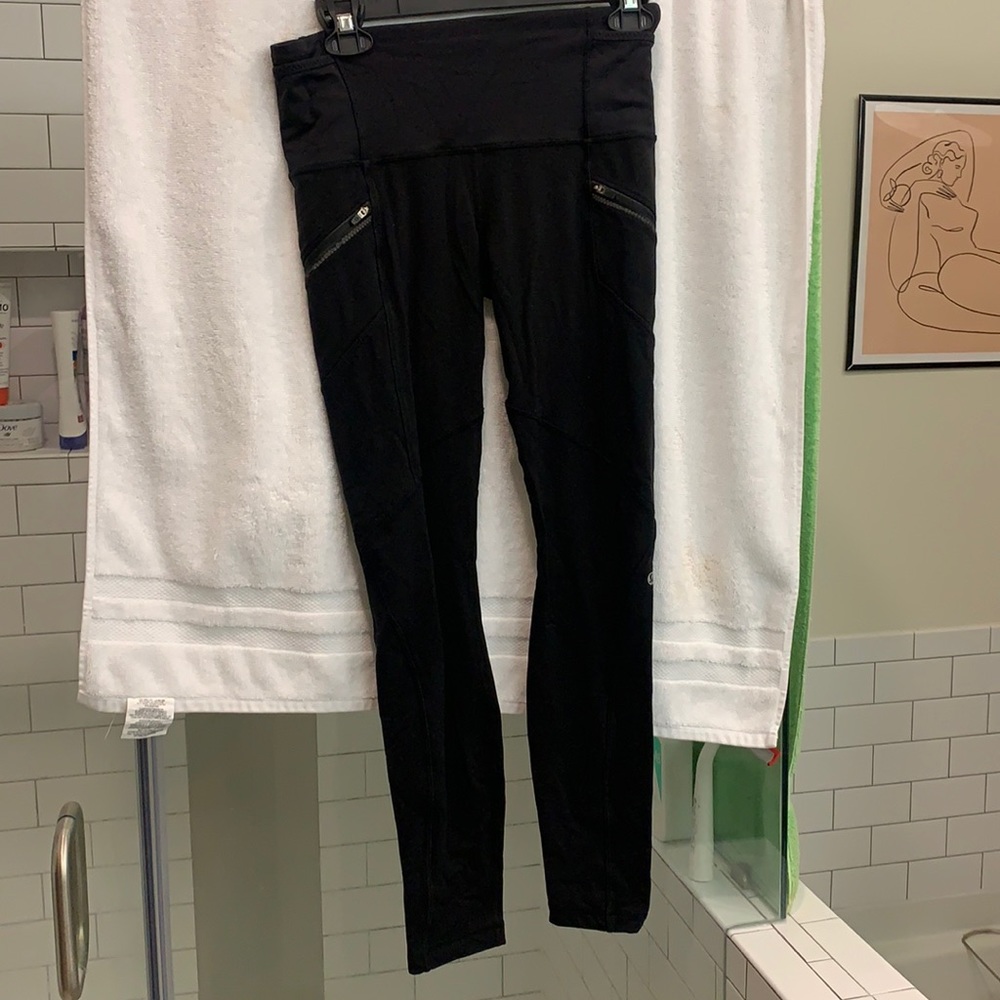 Lulu lemon black high waisted leggings